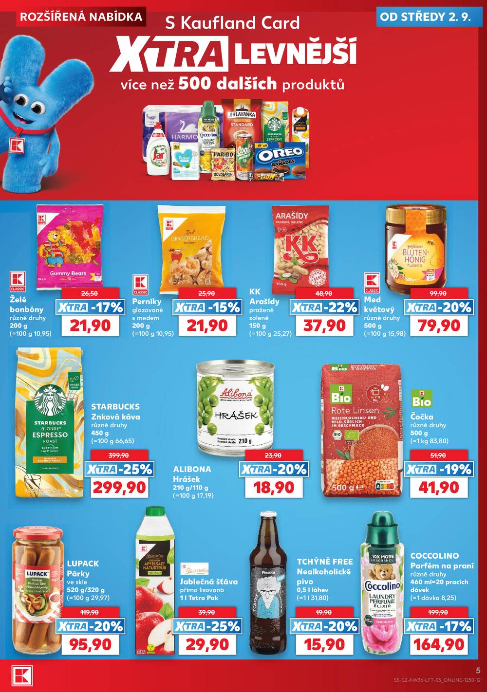 Kaufland 2.9. - 8.9. - Kaufland - Praha 3 (Jarov)