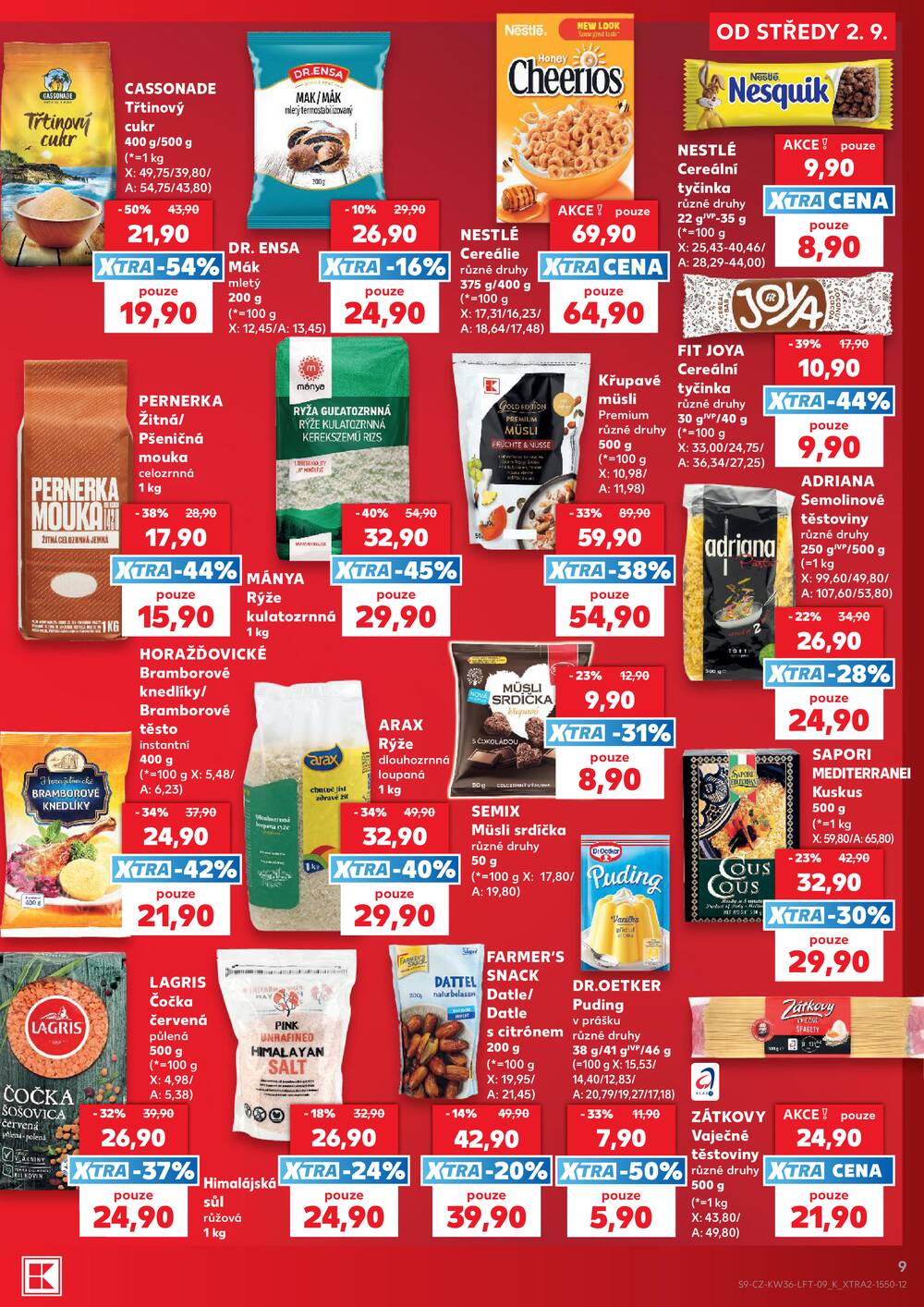 Kaufland 2.9. - 8.9. - Kaufland - Strakonice