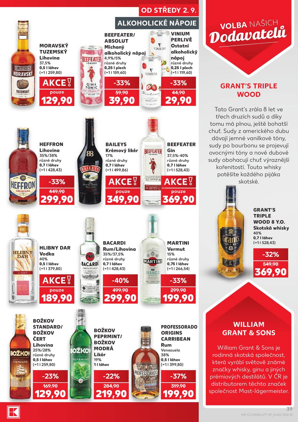 Kaufland 2.9. - 8.9. - Kaufland - Strakonice