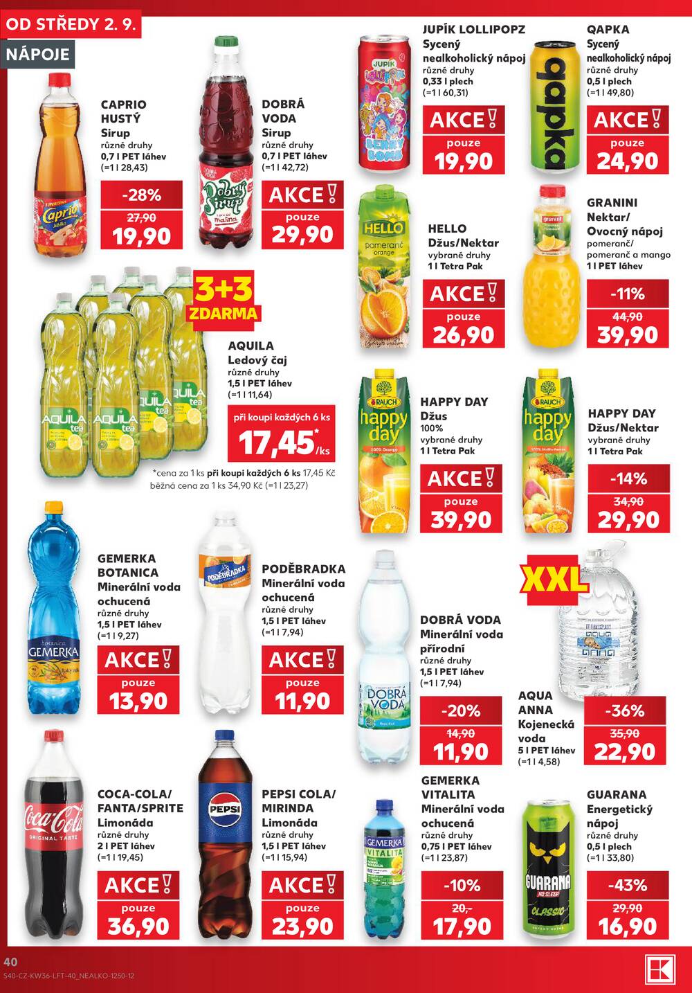 Kaufland 2.9. - 8.9. - Kaufland - Strakonice