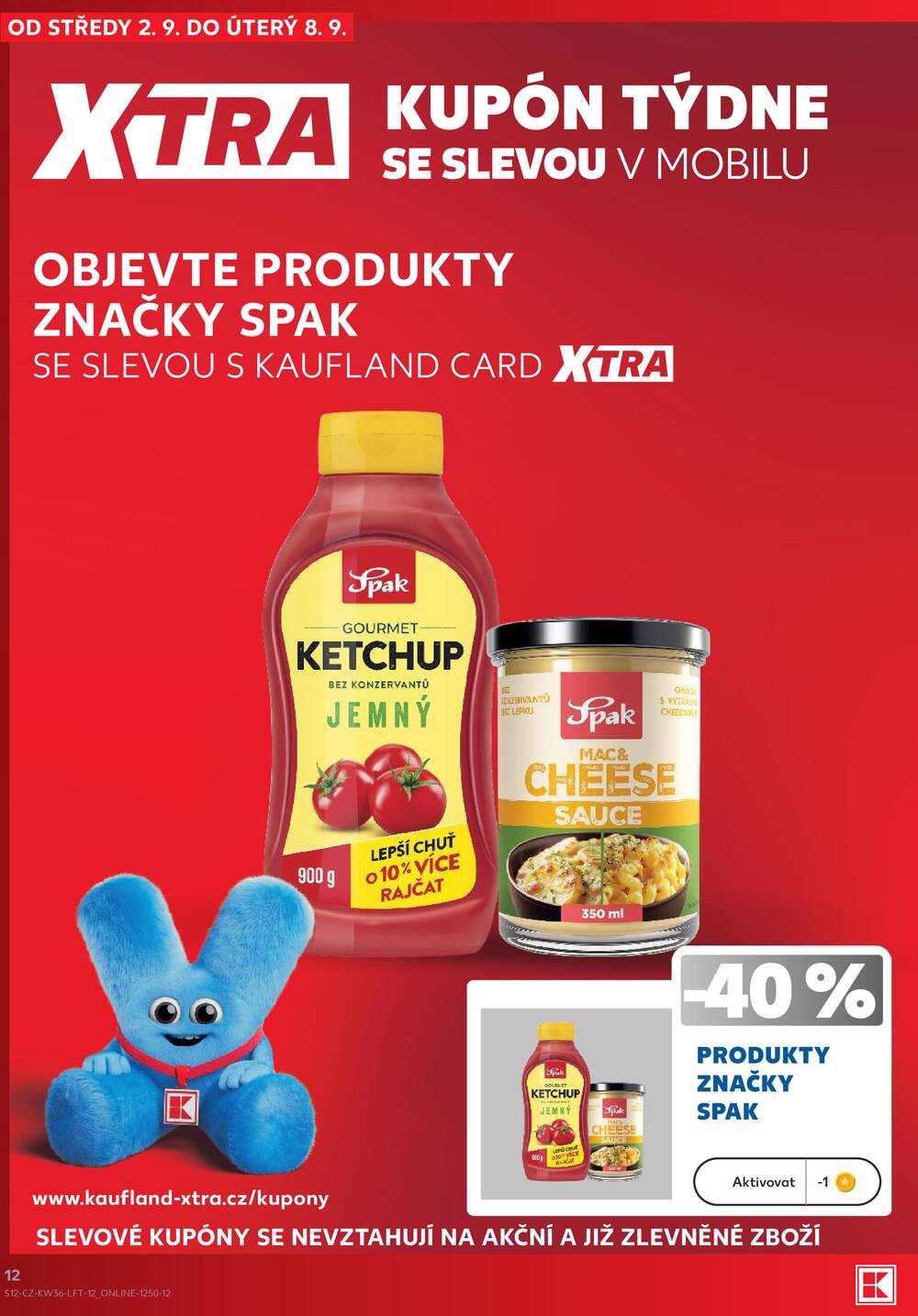 Kaufland 2.9. - 8.9. - Kaufland Turnov Sobotecká