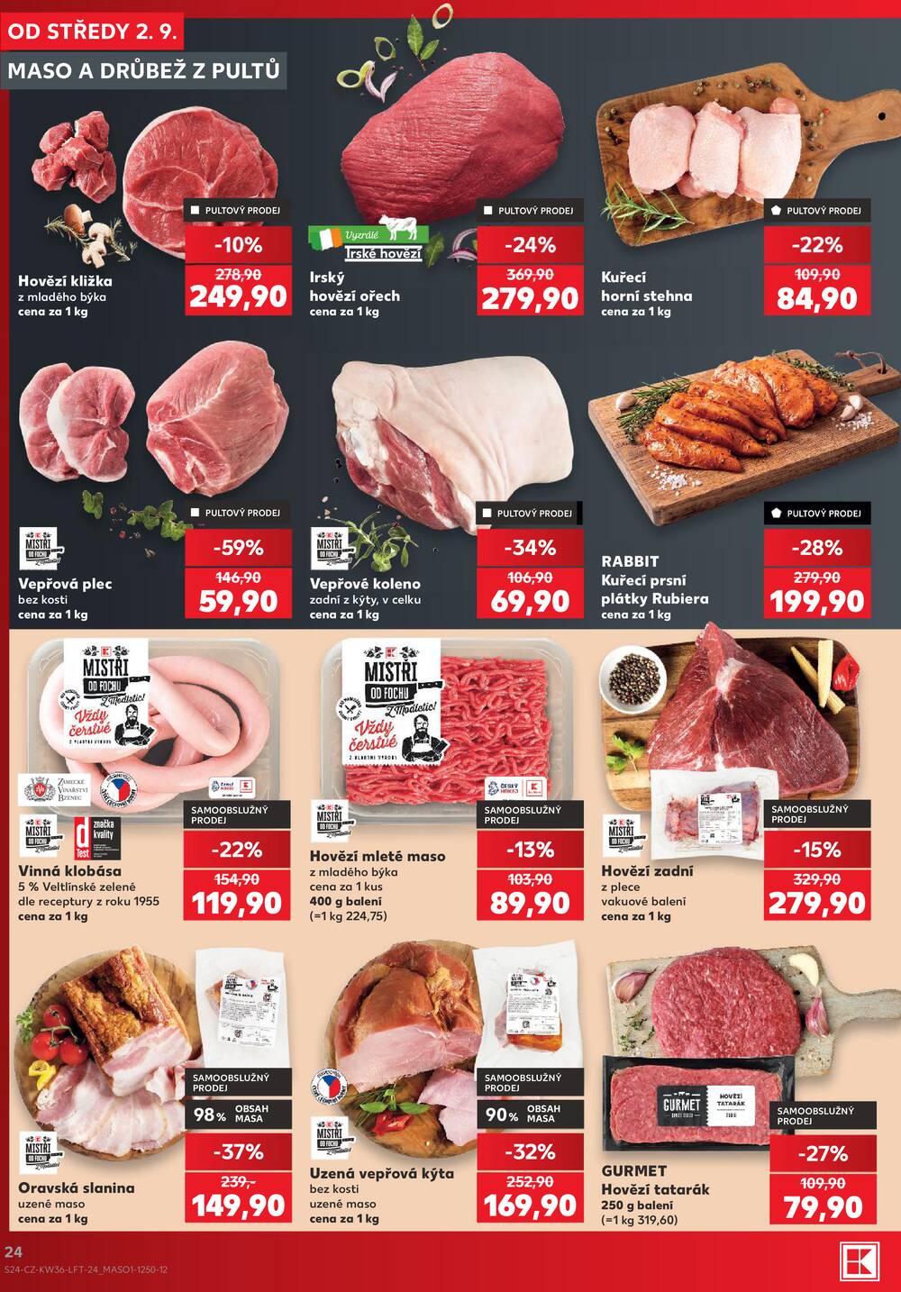 Kaufland 2.9. - 8.9. - Kaufland - Jindřichův Hradec