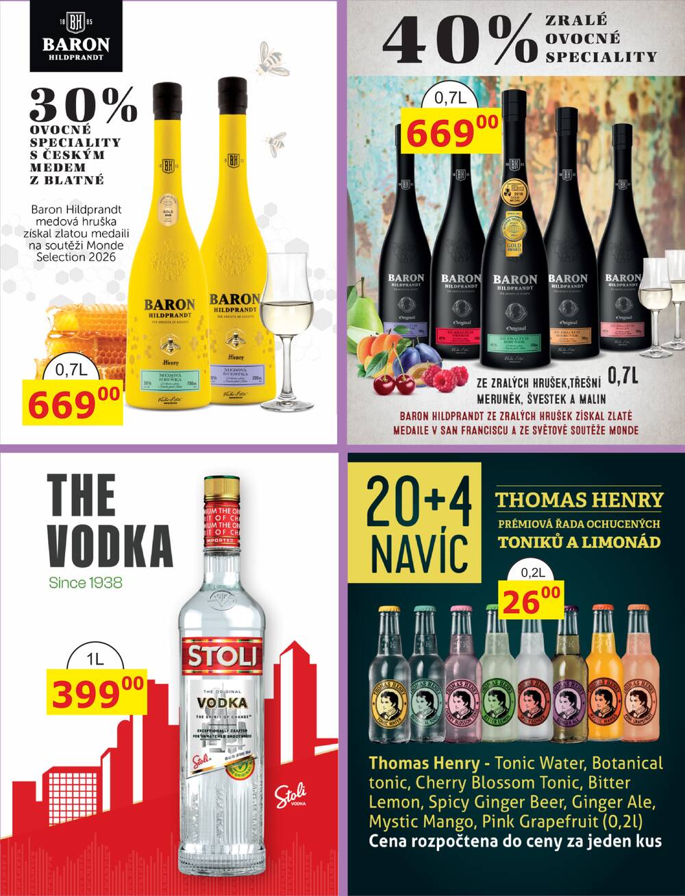 BENE Nápoje od 1.9. do 30.9.2026
