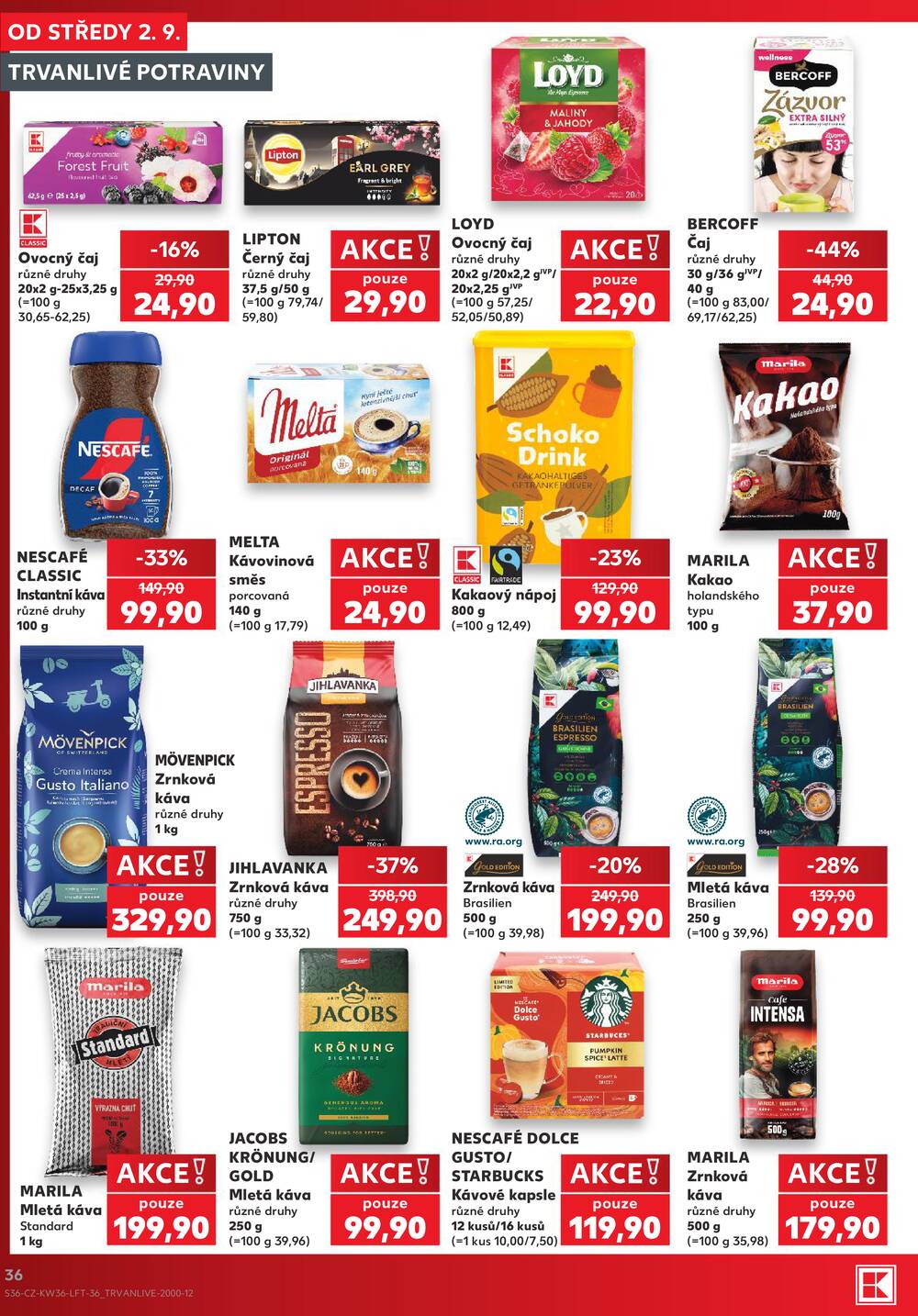Kaufland 2.9. - 8.9. - Kaufland - Zlín ( OC Čepkov)