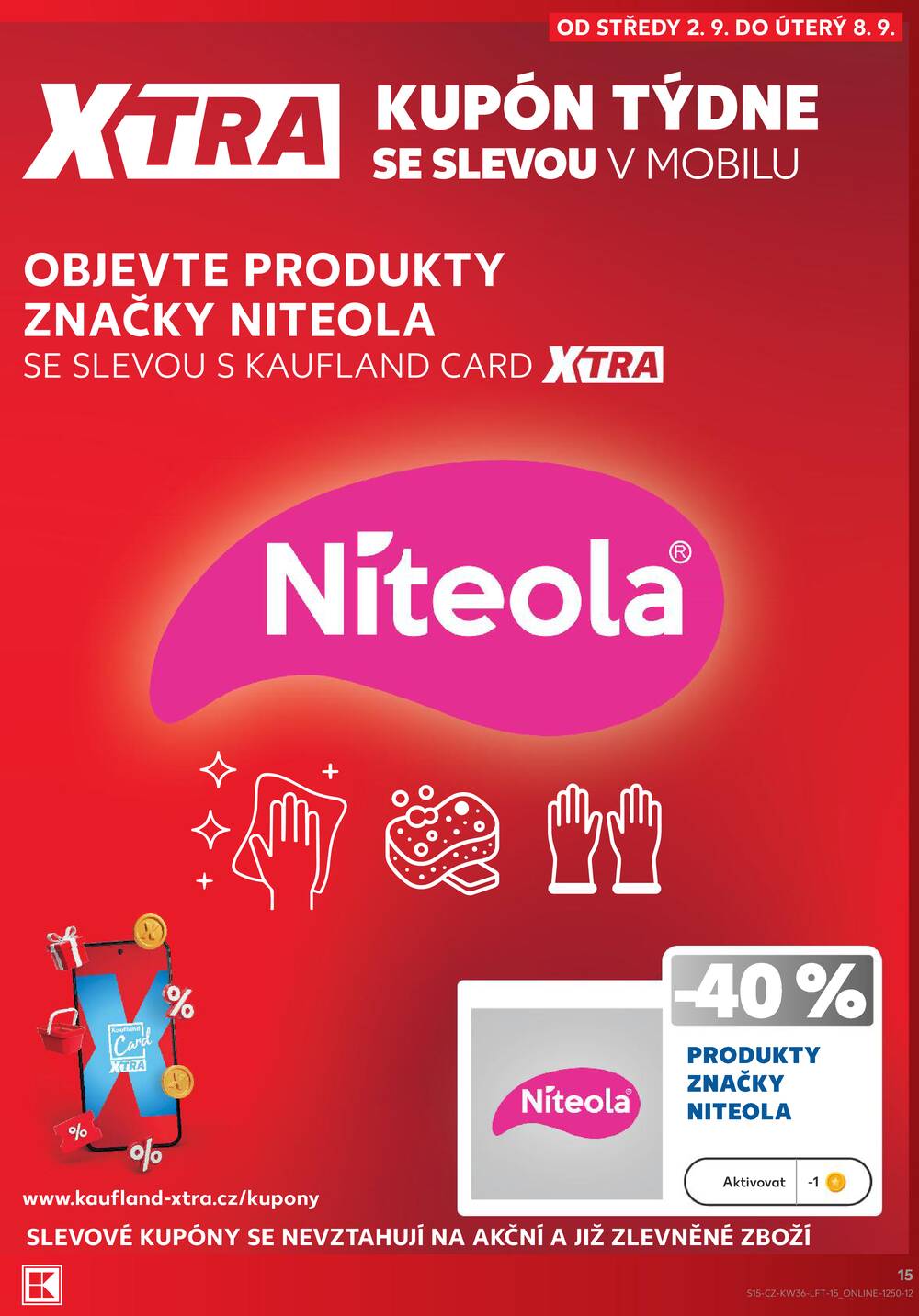 Kaufland 2.9. - 8.9. - Kaufland - Prostějov (Olomoucká)