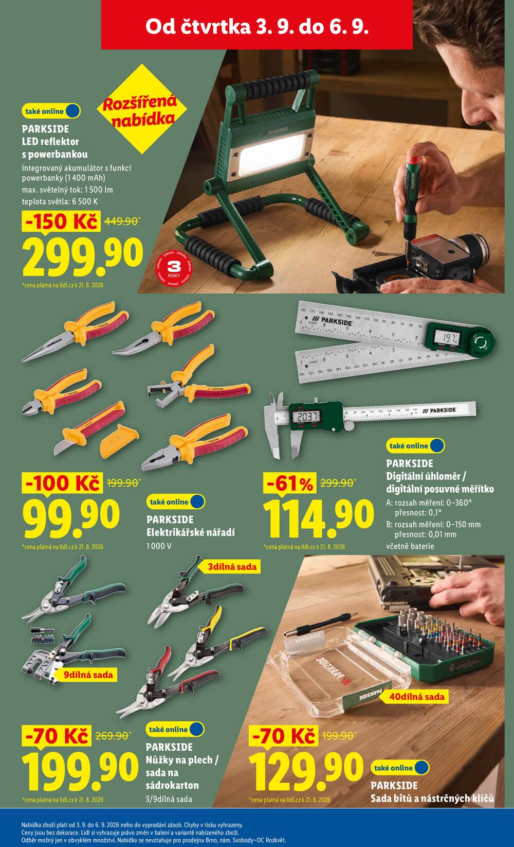 Leták Lidl - Lidl Spotřební zboží 31.8. - 6.9. - strana 19