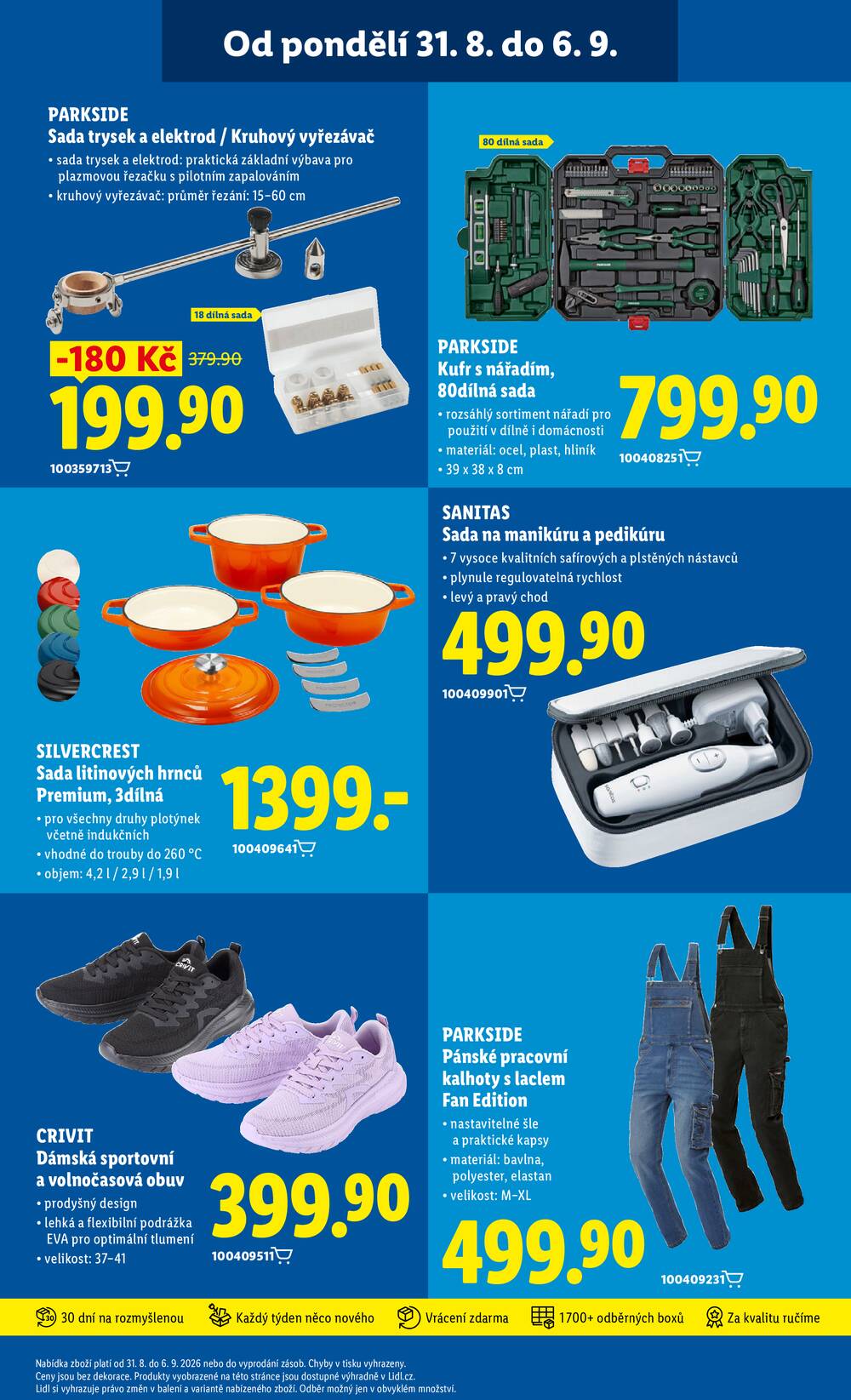 Leták Lidl - Lidl Spotřební zboží 31.8. - 6.9. - strana 27