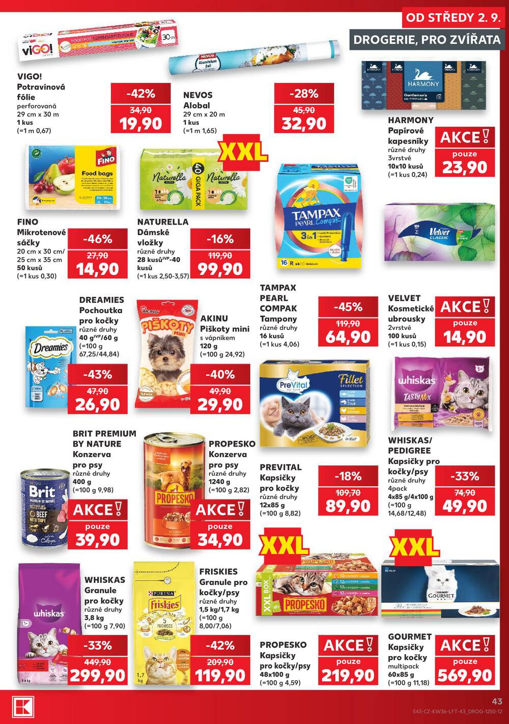 Kaufland 2.9. - 8.9. - Kaufland - Mělník