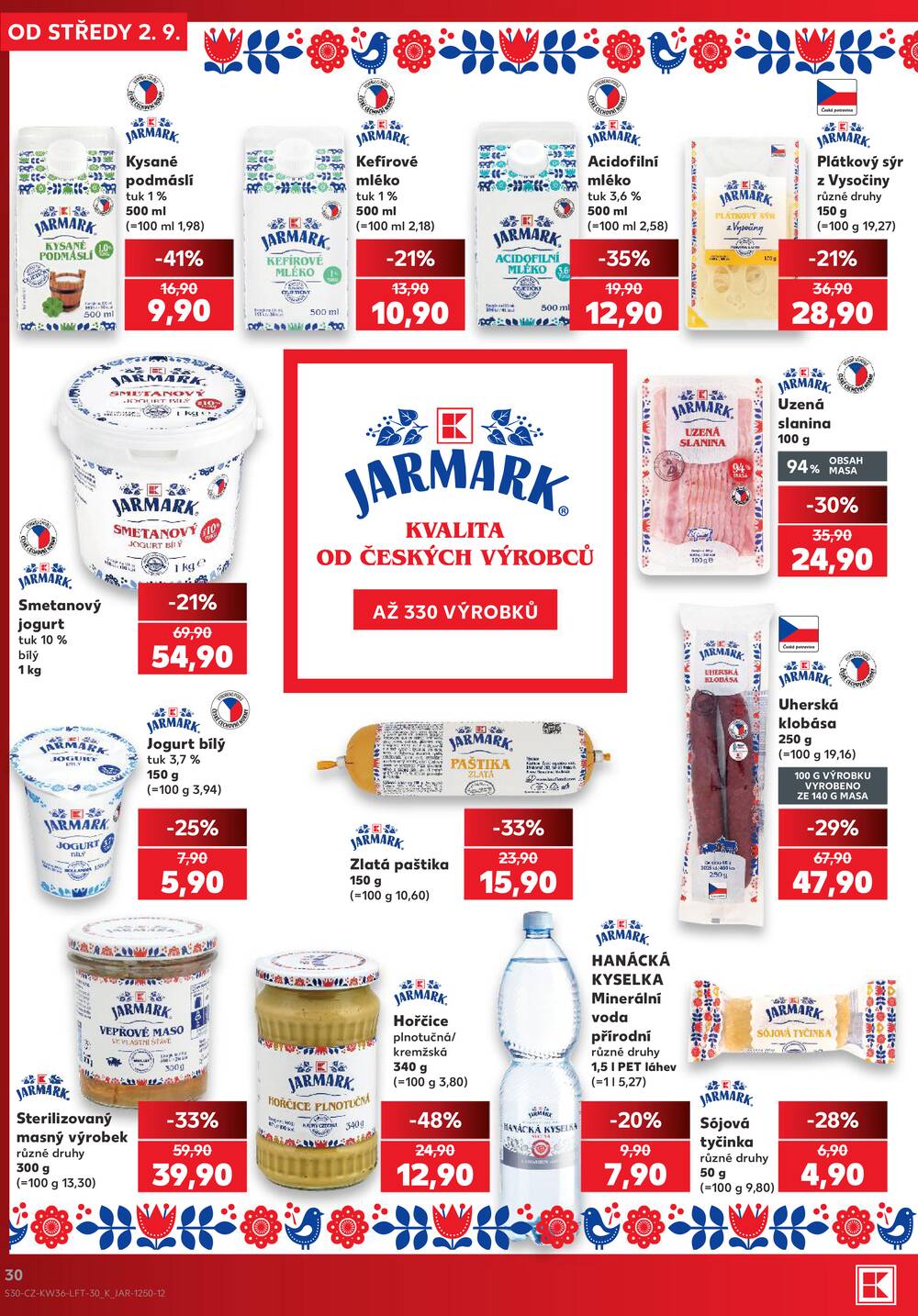 Leták Kaufland - Kaufland 2.9. - 8.9. - Kaufland - Šumperk - strana 30