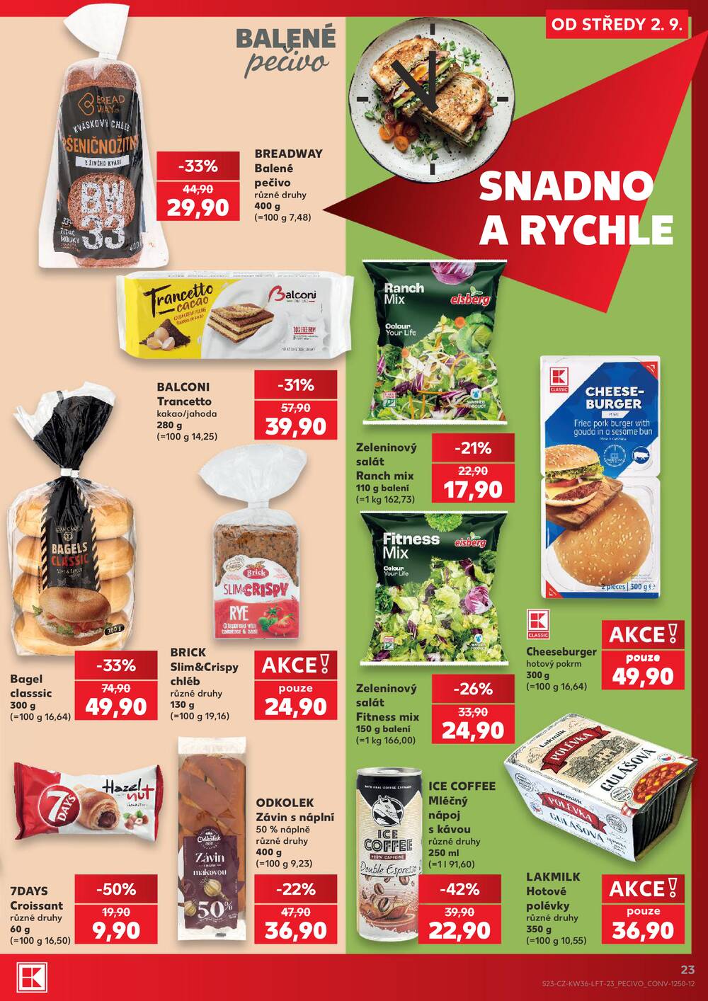 Kaufland 2.9. - 8.9. - Kaufland - Kroměříž