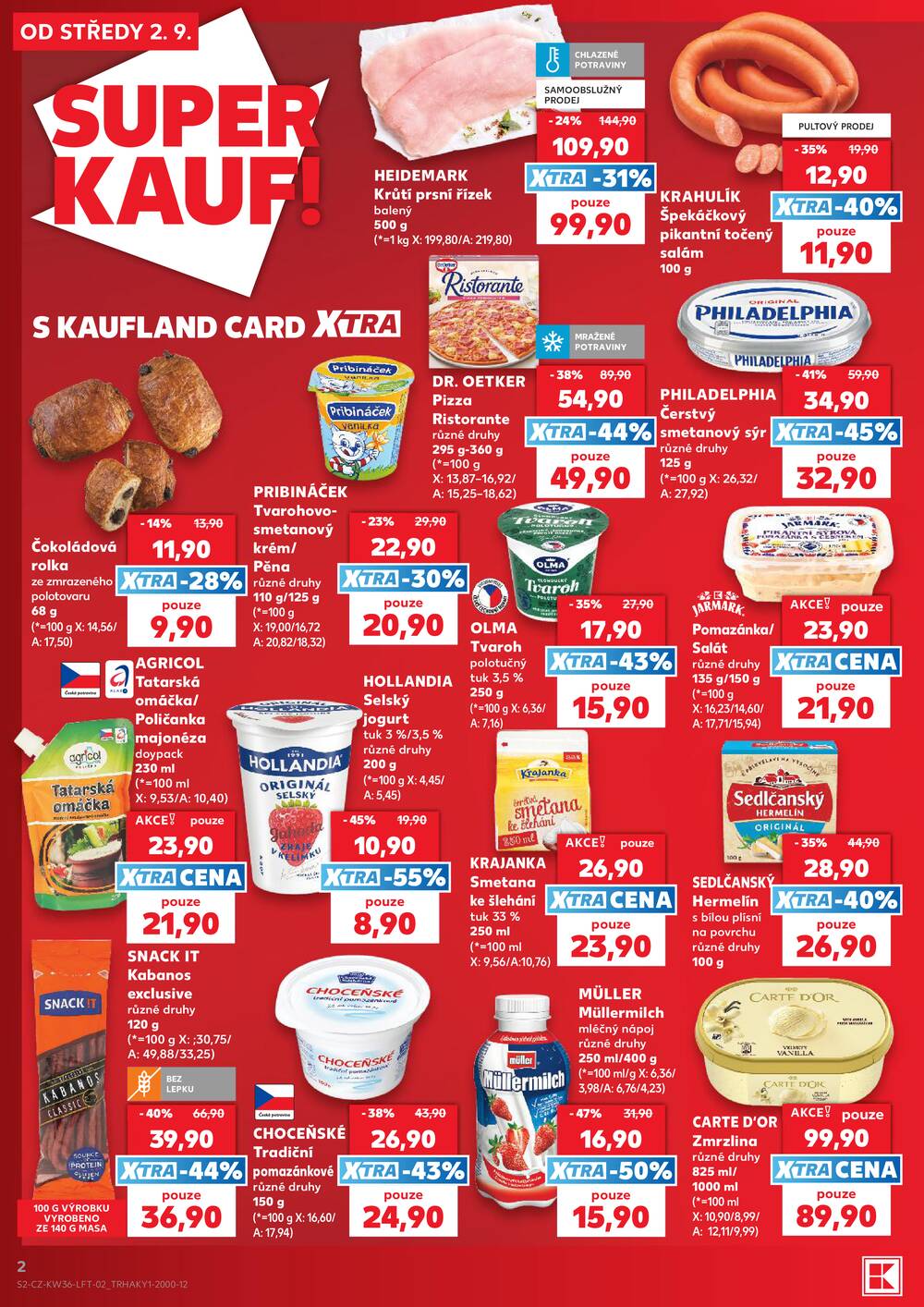 Leták Kaufland - Kaufland 2.9. - 8.9. - Kaufland - Zlín - Vršava - strana 2 Leták Kaufland - Kaufland 2.9. - 8.9. - Kaufland - Zlín - Vršava - strana 2