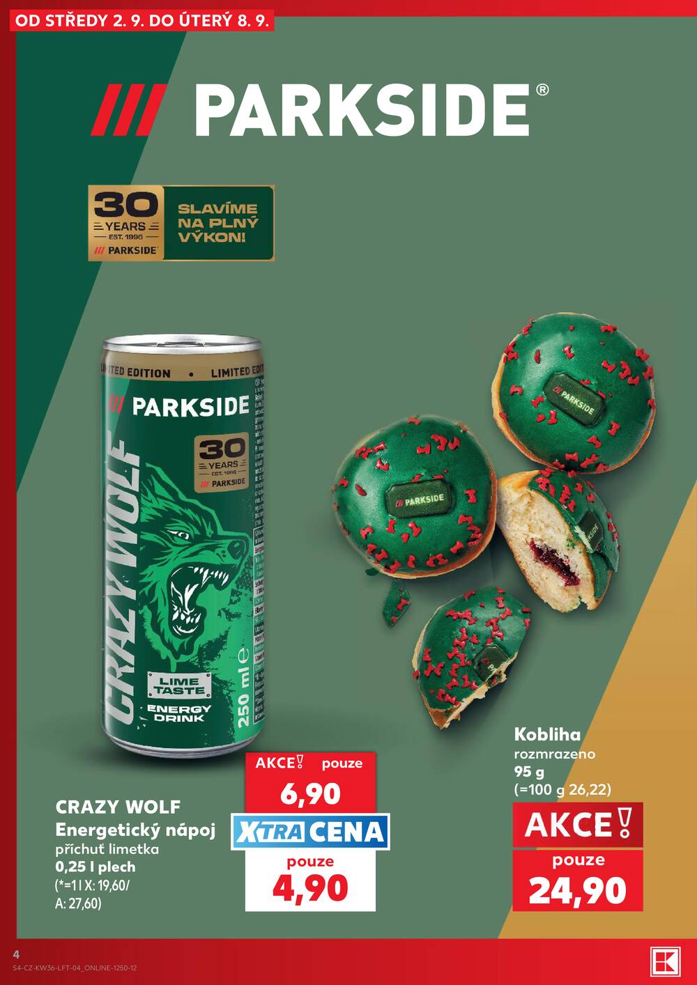 Kaufland 2.9. - 8.9. - Kaufland - Zlín - Vršava