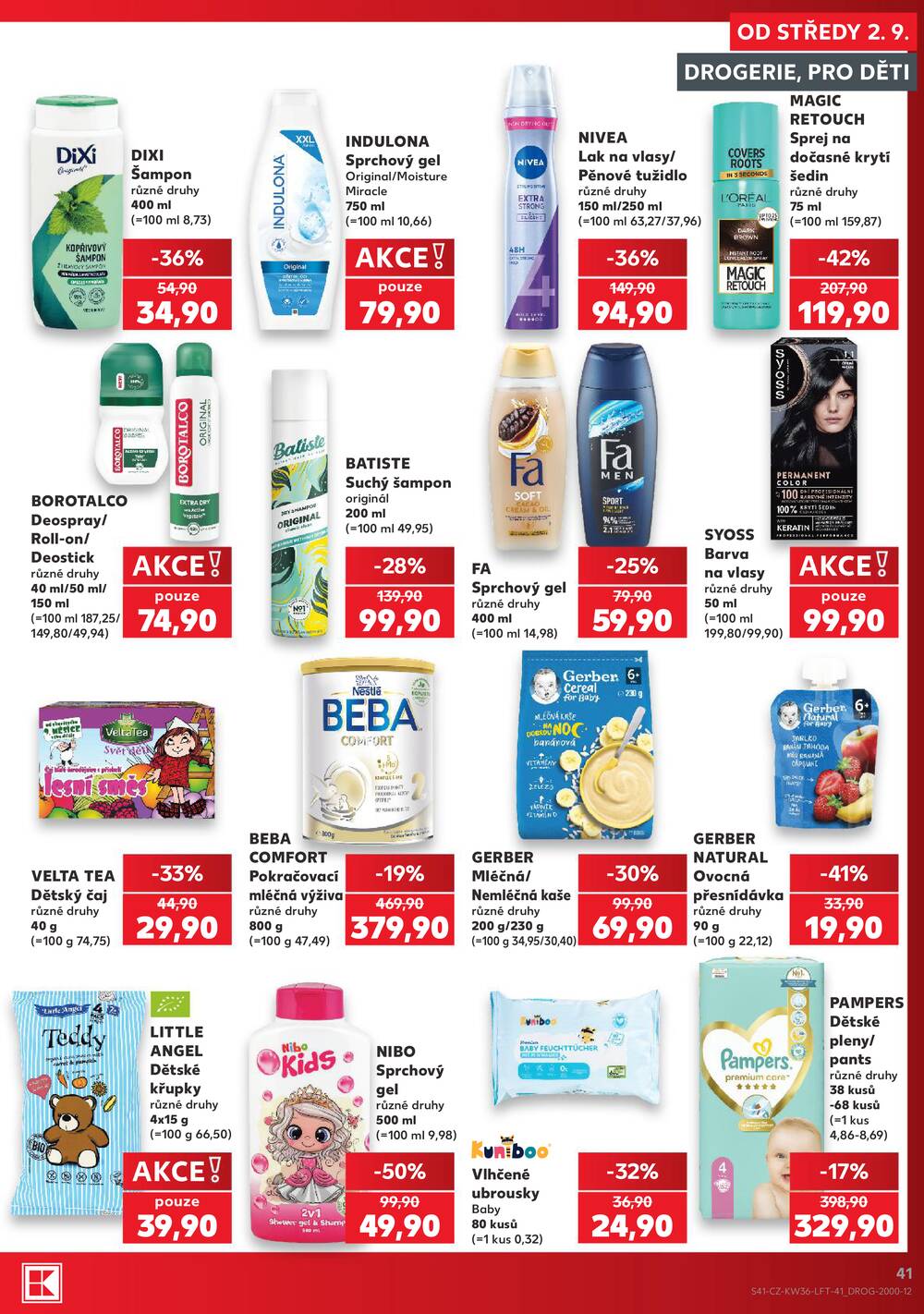 Kaufland 2.9. - 8.9. - Kaufland - Zlín - Vršava