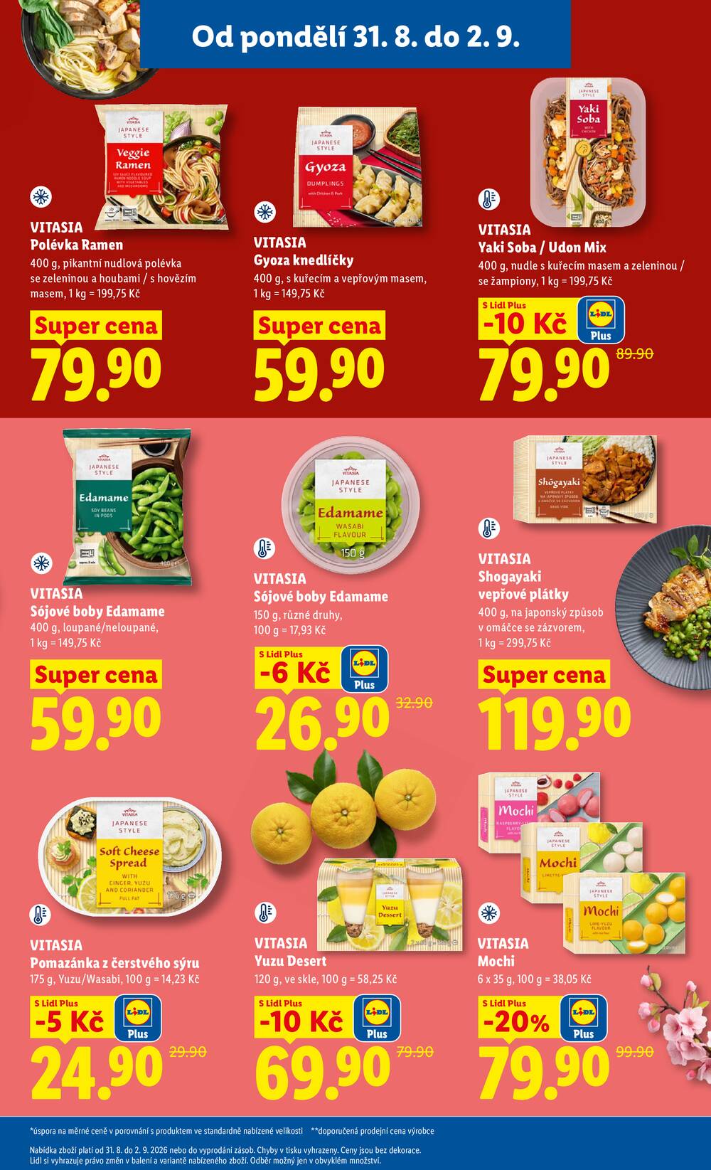 Lidl od 31.8. do 2.9.2026