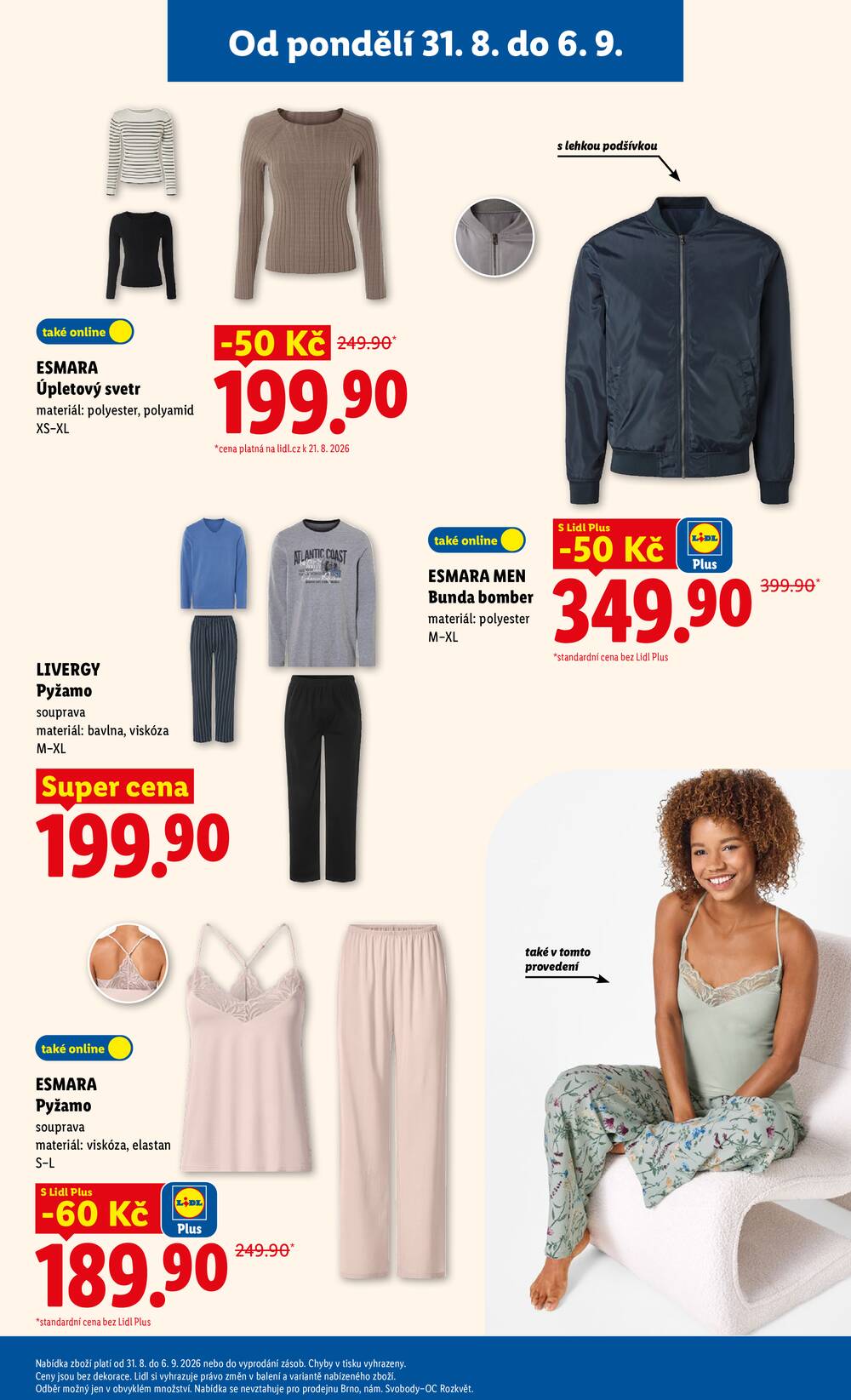 Lidl od 31.8. do 2.9.2026