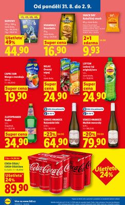 Lidl od 31.8. do 2.9.2026