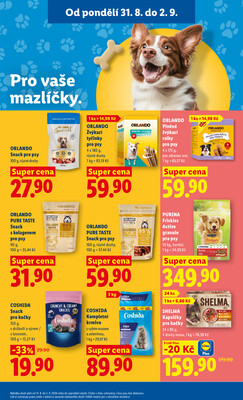 Lidl od 31.8. do 2.9.2026