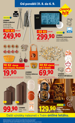 Lidl od 31.8. do 2.9.2026