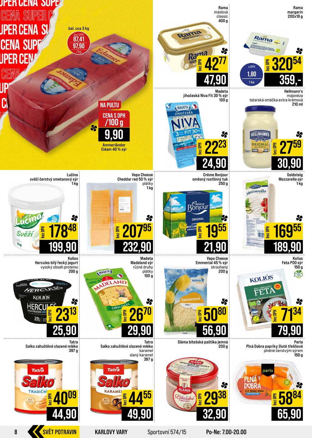 Leták JIP - JIP Cash & Carry Brno, Praha, Ostrava, Jilemnice, Pardubice, Ostrava, Karlovy Vary, Olomouc a Zlín od 2.9. do 8.9.2026 - strana 8 Leták JIP - JIP Cash & Carry Brno, Praha, Ostrava, Jilemnice, Pardubice, Ostrava, Karlovy Vary, Olomouc a Zlín od 2.9. do 8.9.2026 - strana 8