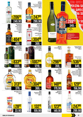 JIP Cash & Carry České Budějovice, Most, Náchod, Polička, Sušice a Svoboda nad Úpou od 2.9. do 8.9.2026