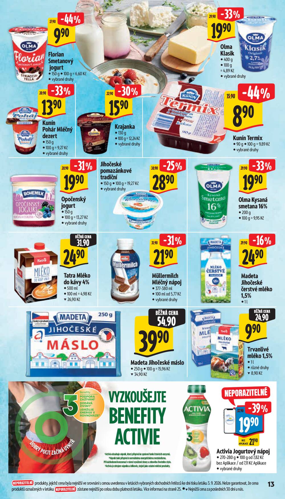 Albert Supermarket od 9.9. do 15.9.2026