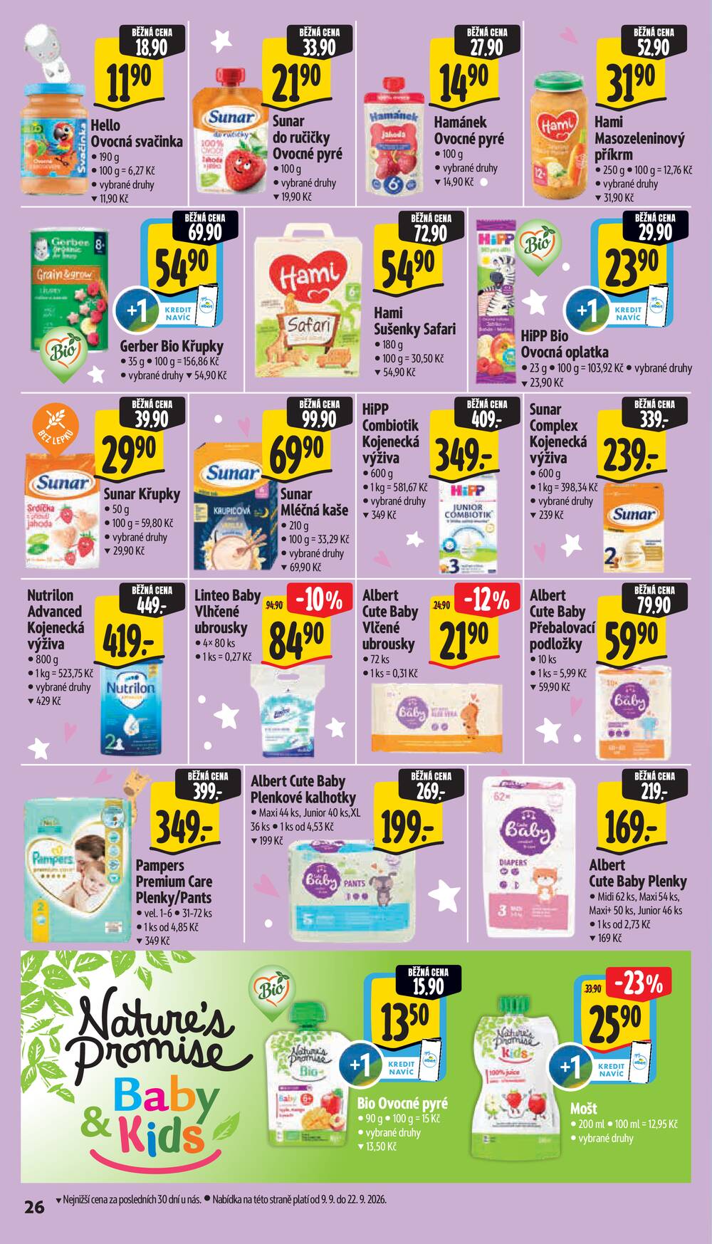 Leták Albert - Albert Supermarket od 9.9. do 15.9.2026 - strana 30 Leták Albert - Albert Supermarket od 9.9. do 15.9.2026 - strana 30
