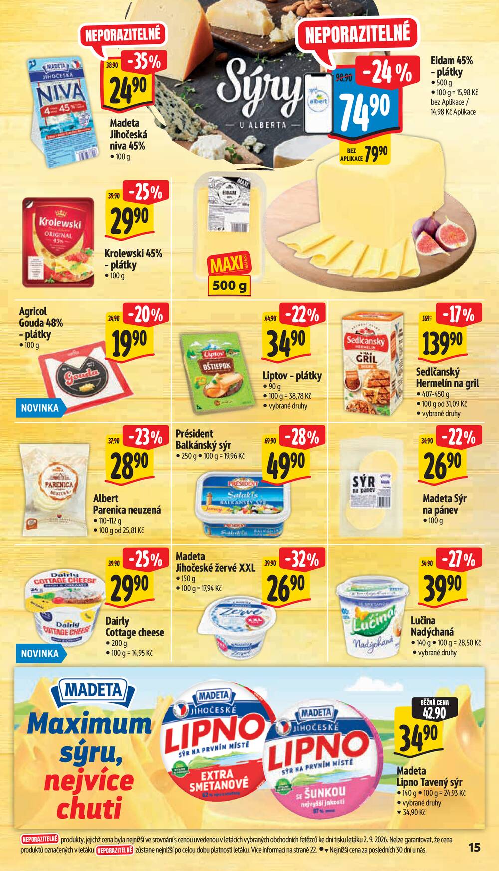 Leták Albert - Albert Hypermarket od 9.9. do 15.9.2026 - strana 19 Leták Albert - Albert Hypermarket od 9.9. do 15.9.2026 - strana 19
