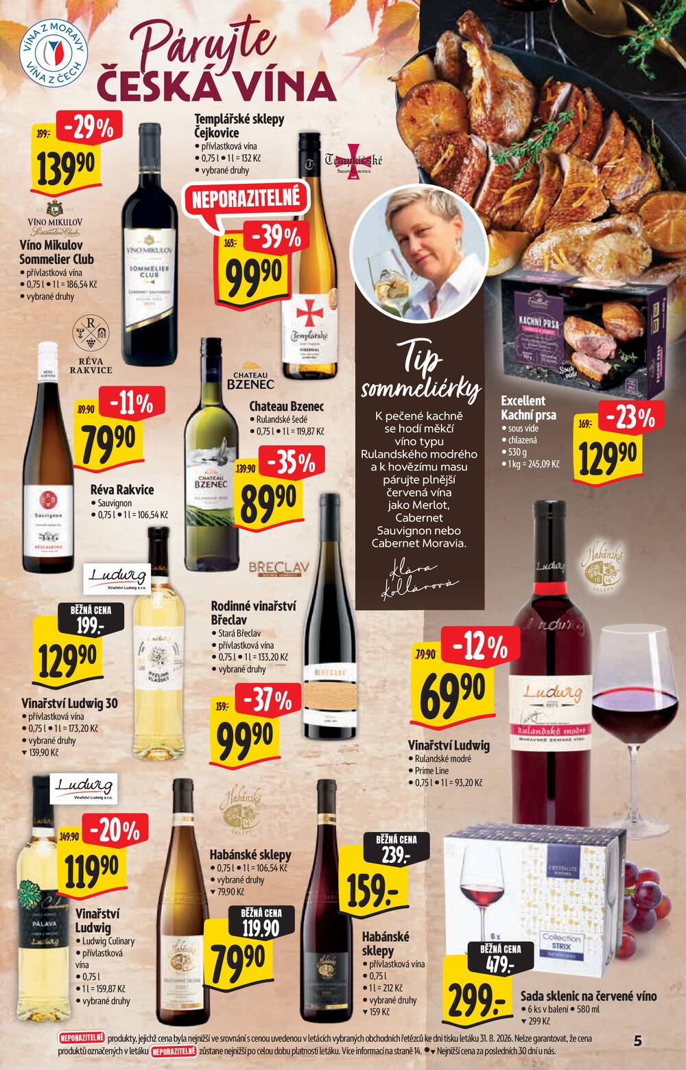 Leták Albert - Albert  Hypermarket katalog Víno od 9.9. do 22.9.2026 - strana 5