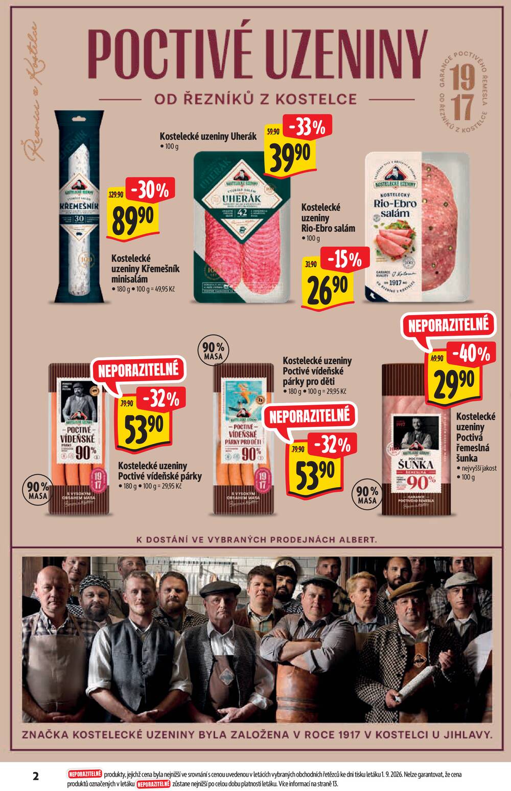 Albert Supermarket katalog Brand od 9.9. do 22.9.2026