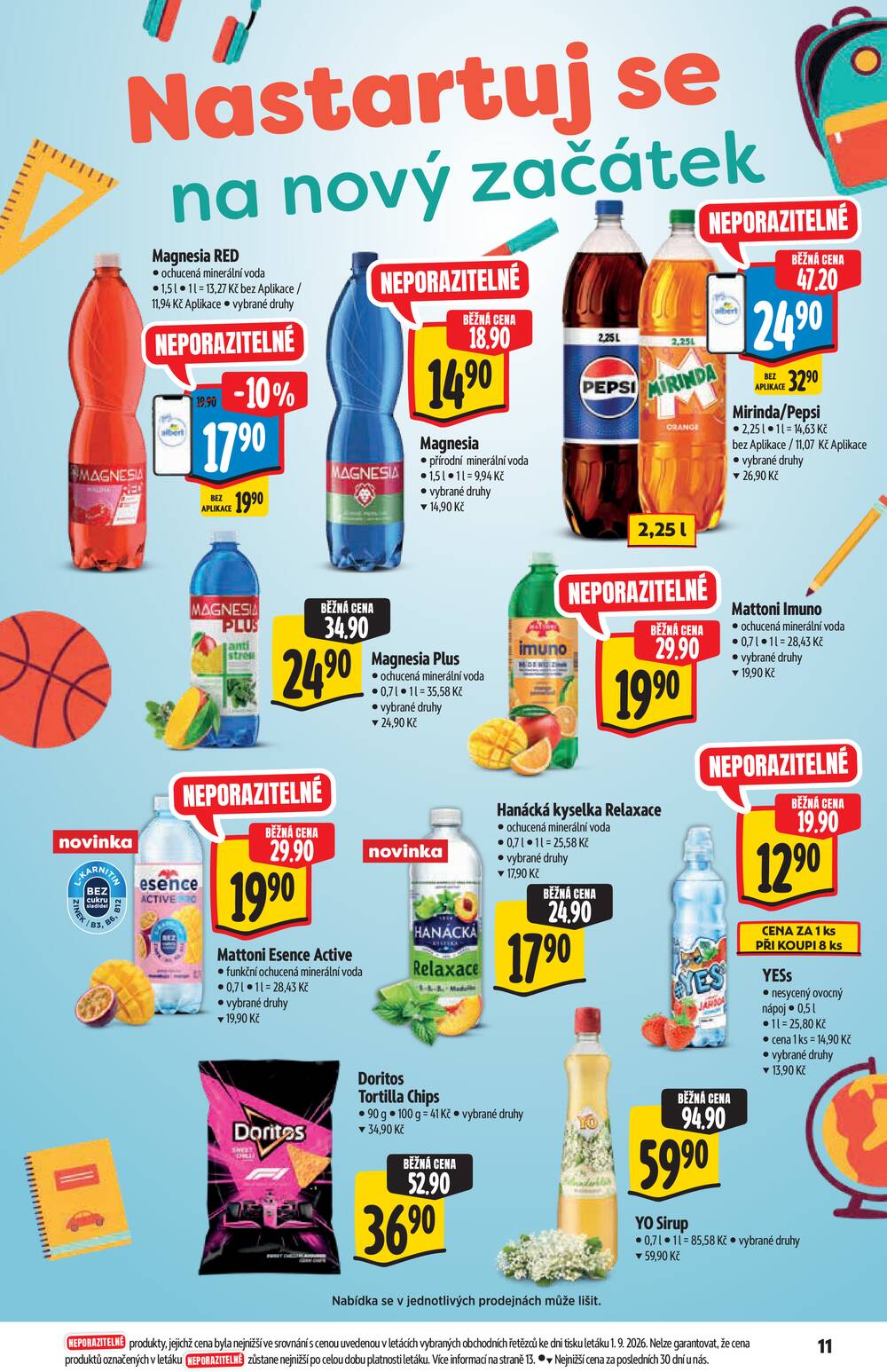 Leták Albert - Albert Supermarket katalog Brand od 9.9. do 22.9.2026 - strana 11 Leták Albert - Albert Supermarket katalog Brand od 9.9. do 22.9.2026 - strana 11