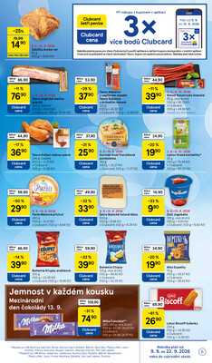 Tesco supermarkety od 9.9. do 15.9.2026