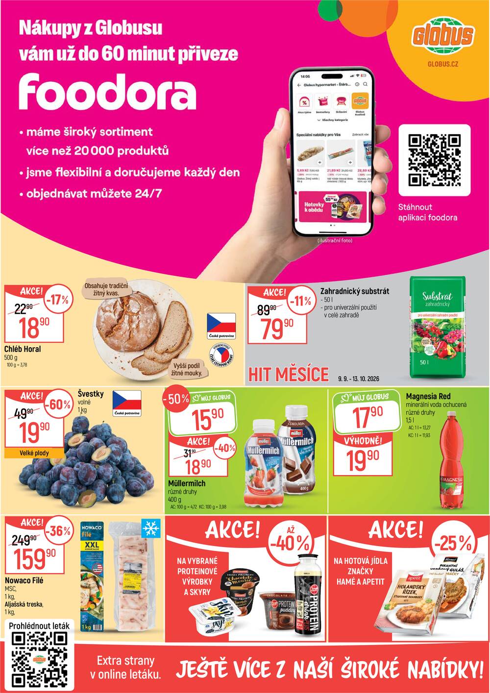 Leták Globus - Akční leták Globus 9.9. - 15.9.2026 - Globus České Budějovice - strana 2 Leták Globus - Akční leták Globus 9.9. - 15.9.2026 - Globus České Budějovice - strana 2