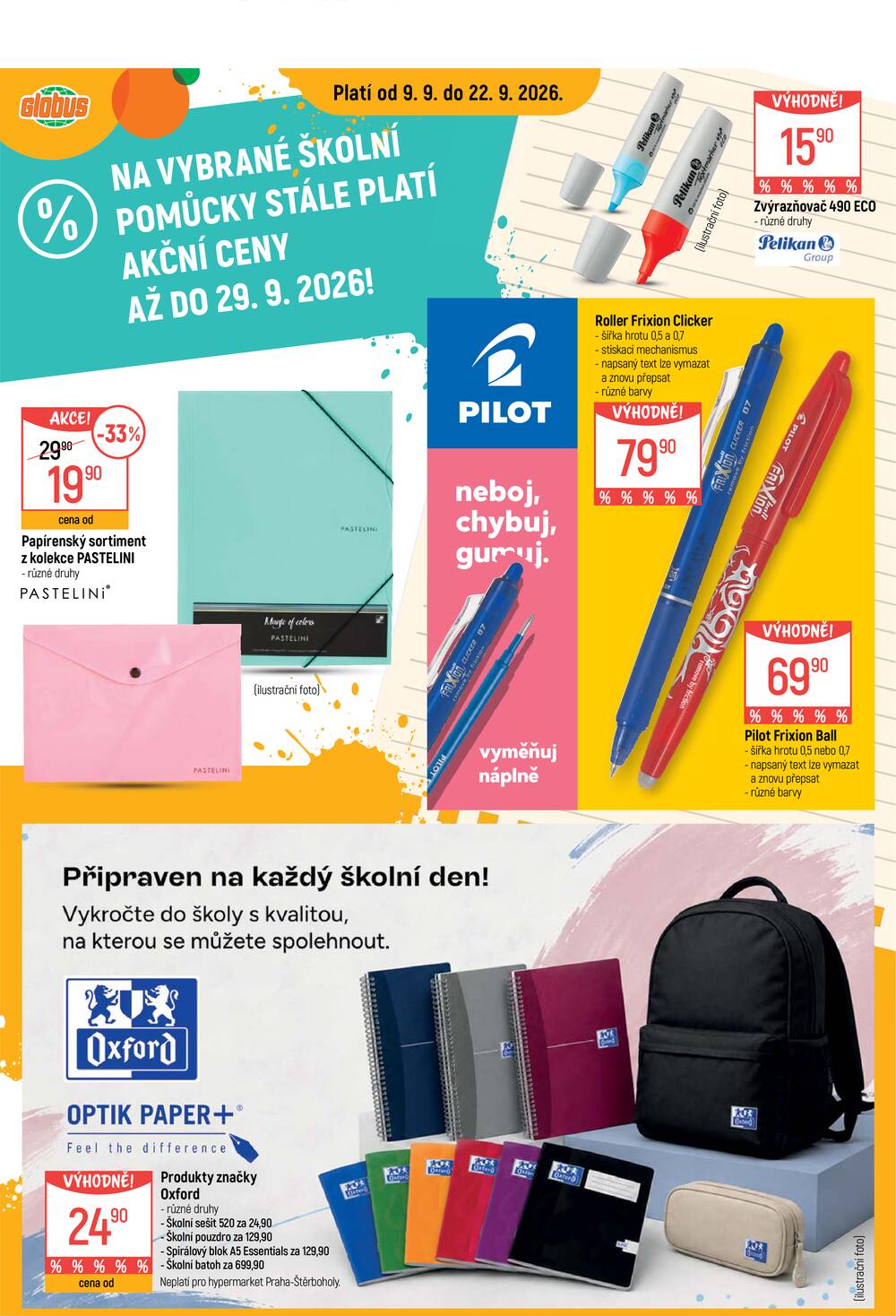 Akční leták Globus 9.9. - 15.9.2026 - Globus Havířov