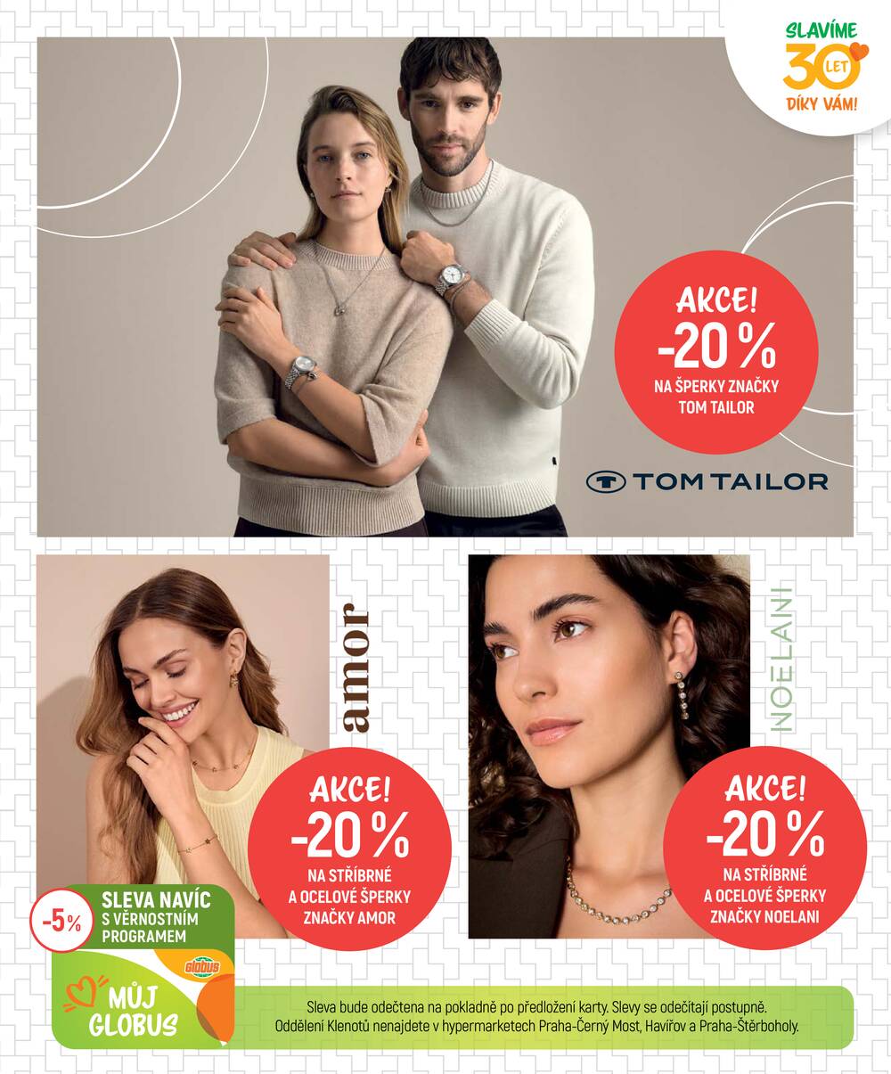 Akční leták Globus 9.9. - 5.10.2026 - Globus Jenišov u Karlových Varů