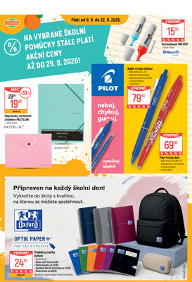 Leták Akční leták Globus 9.9. - 22.9.2026 - Globus Liberec