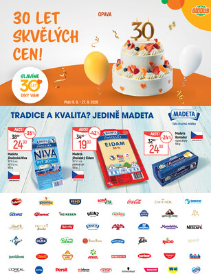 Leták Akční leták Globus 9.9. - 27.9.2026 - Globus Opava