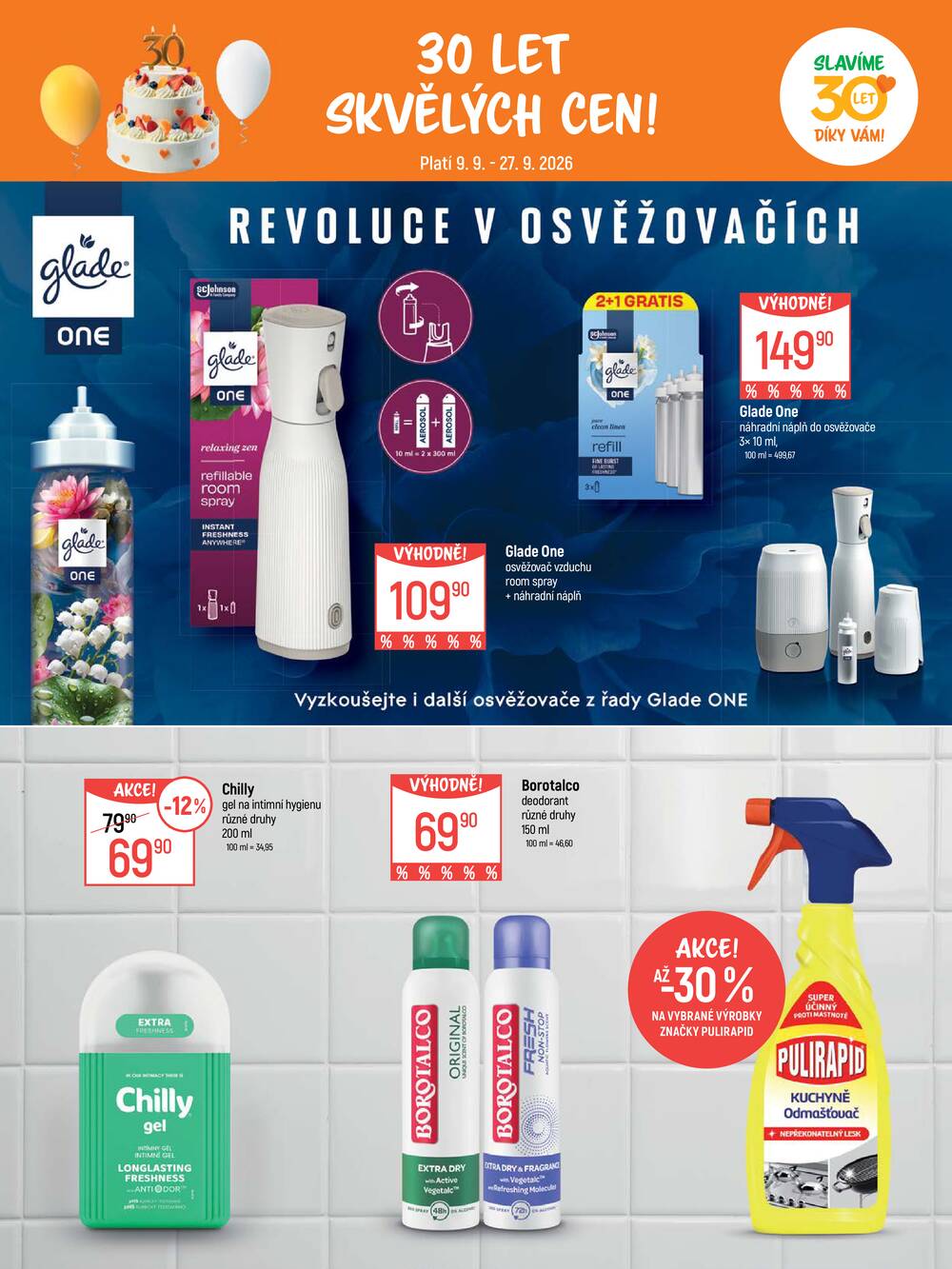 Leták Globus - Akční leták Globus 9.9. - 27.9.2026 - Globus Brno Ivanovice - strana 25