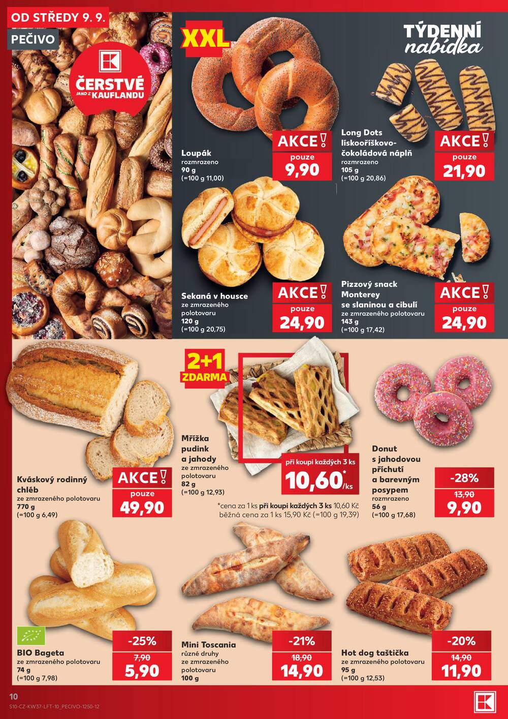 Leták Kaufland - Kaufland 9.9. - 15.9. - Kaufland - Pardubice (S. K. Neumanna) - strana 10 Leták Kaufland - Kaufland 9.9. - 15.9. - Kaufland - Pardubice (S. K. Neumanna) - strana 10