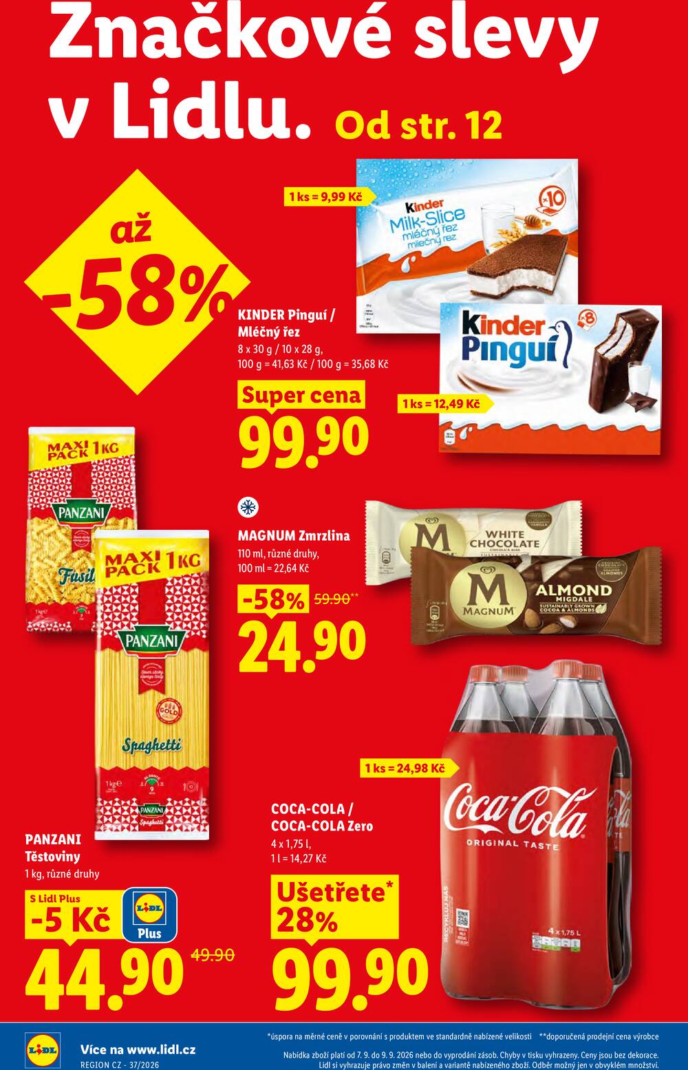 Leták Lidl - Lidl od 7.9. do 9.9.2026 - strana 4 Leták Lidl - Lidl od 7.9. do 9.9.2026 - strana 4