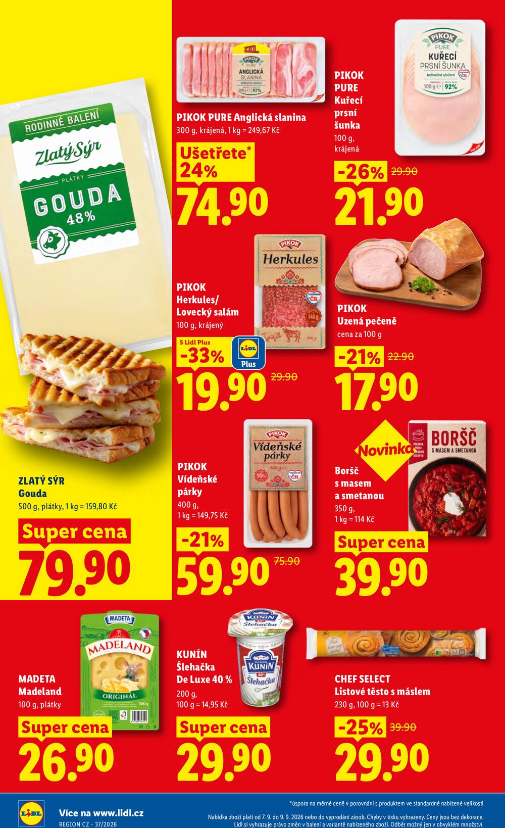 Lidl od 7.9. do 9.9.2026