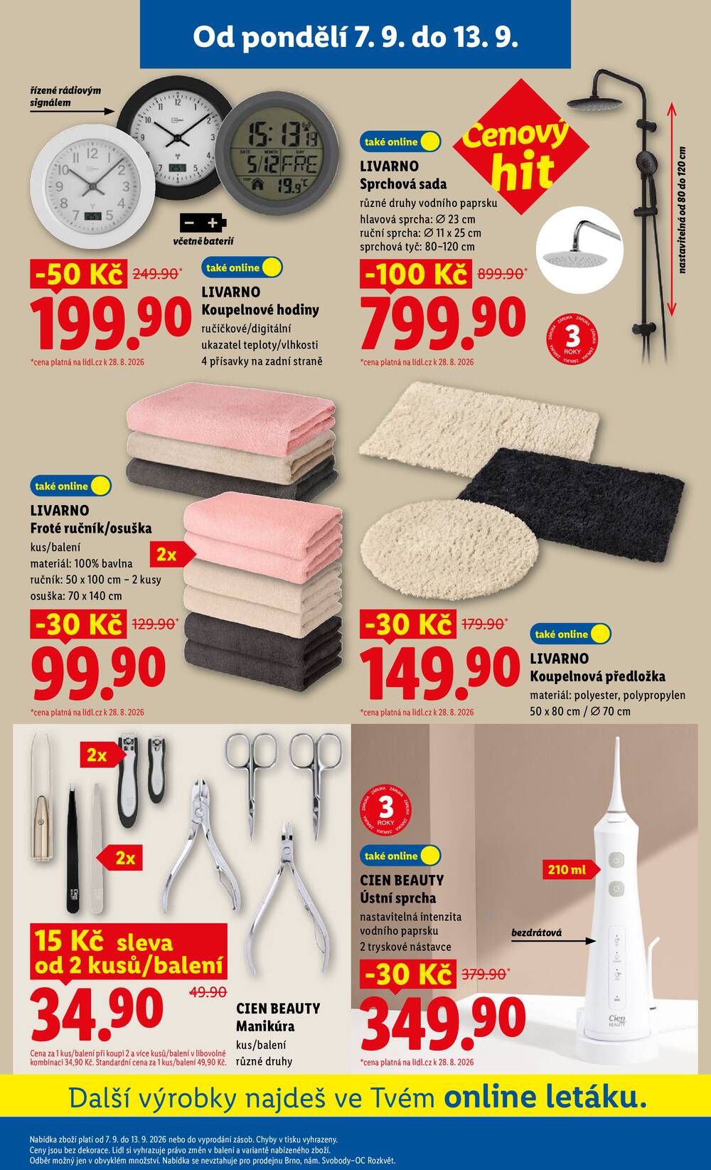 Leták Lidl - Lidl od 7.9. do 9.9.2026 - strana 33 Leták Lidl - Lidl od 7.9. do 9.9.2026 - strana 33