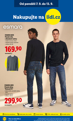 Lidl Čtvrtek od 10.9. do 13.9.2026