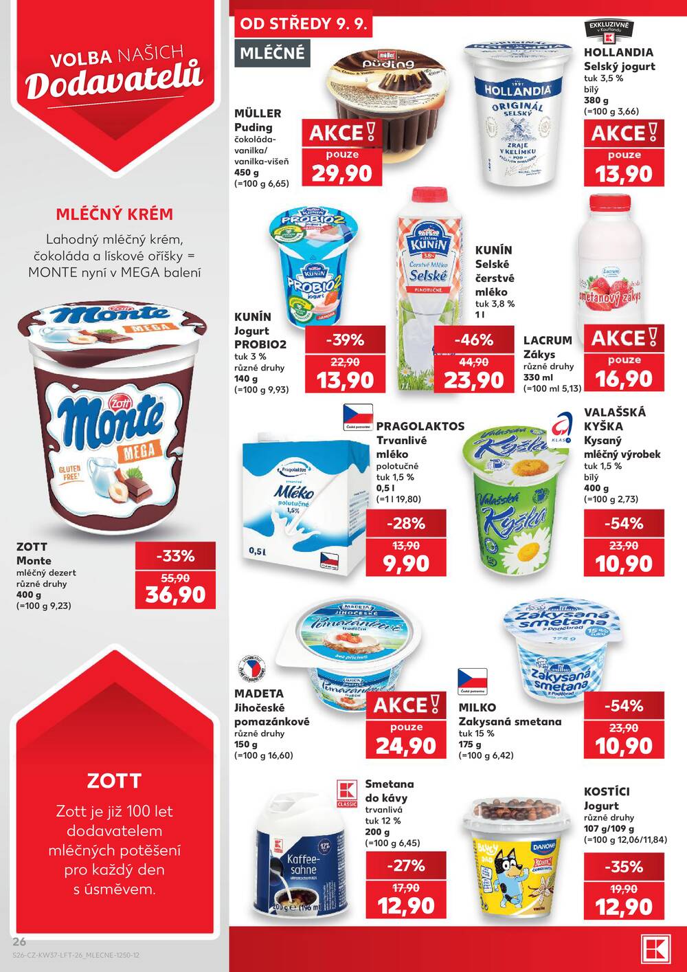 Kaufland 9.9. - 15.9. - Kaufland - Mohelnice