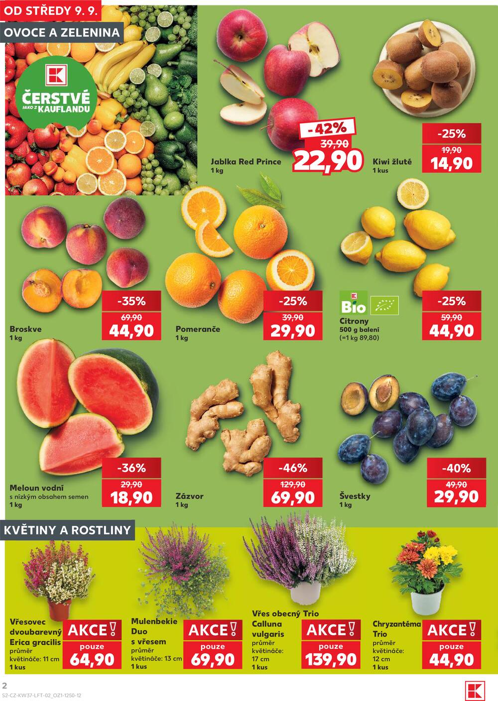 Kaufland 9.9. - 15.9. - Kaufland - Ostrava - Moravská Ostrava