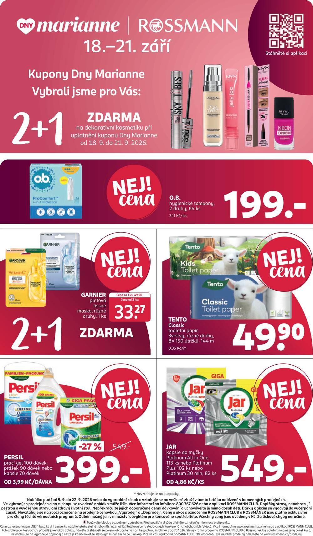 Leták ROSSMANN - ROSSMANN 9.9. - 22.9. - strana 22