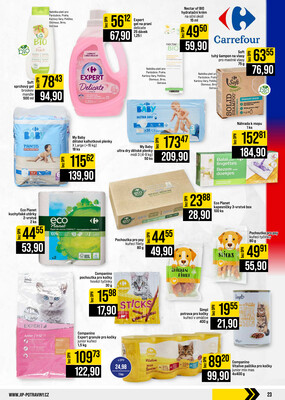 JIP Cash & Carry Brno, Praha, Ostrava, Jilemnice, Pardubice, Ostrava, Karlovy Vary, Olomouc a Zlín od 9.9. do 15.9.2026