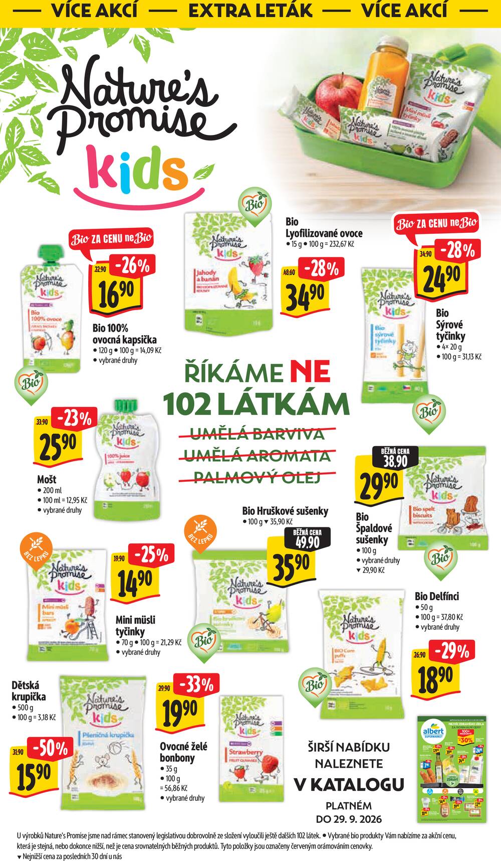Albert Supermarket od 16.9. do 22.9.2026
