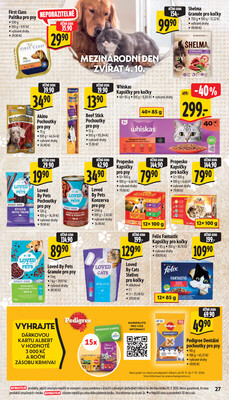 Albert Supermarket od 16.9. do 22.9.2026