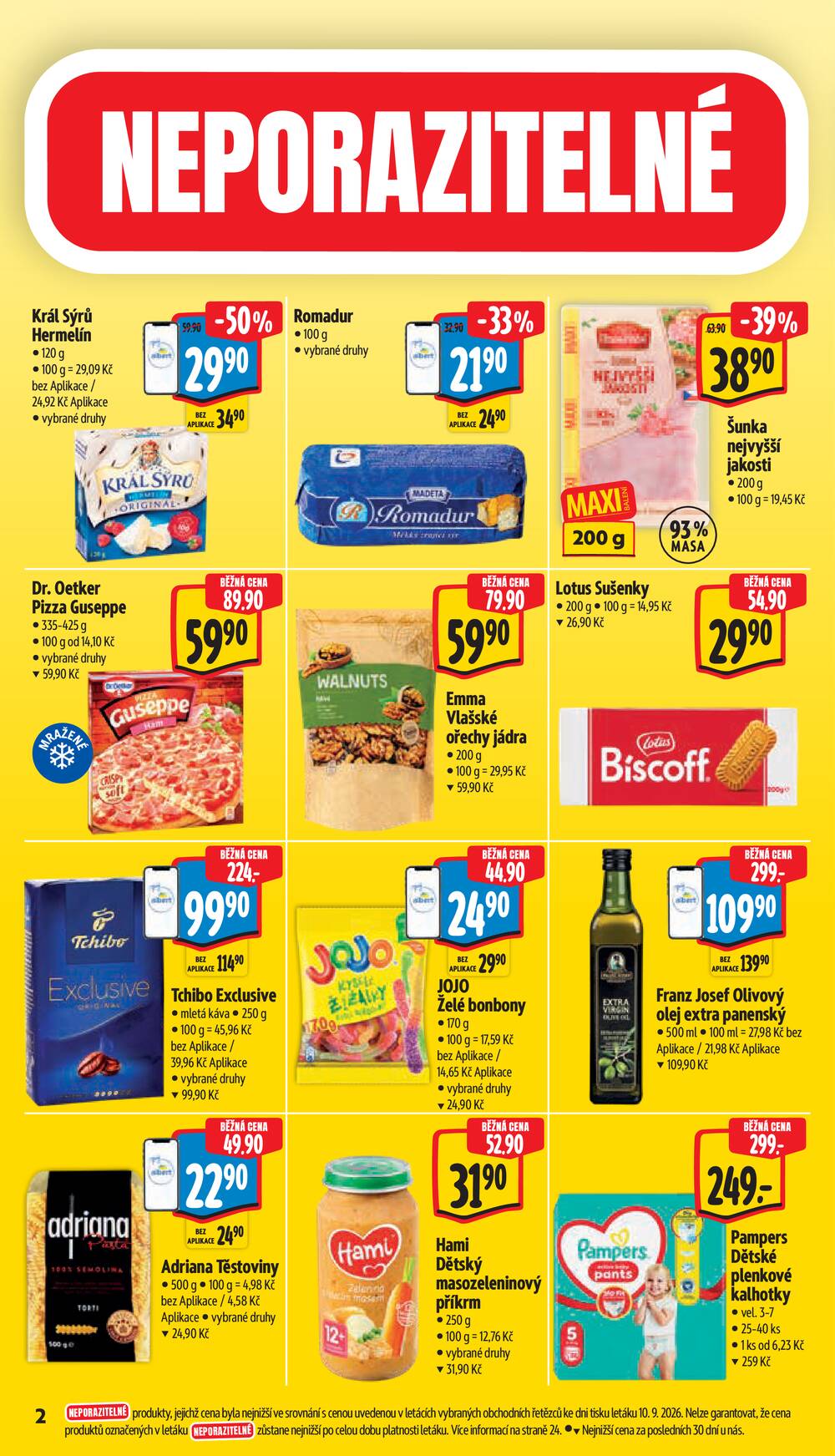 Albert Supermarket Jihomoravský od 16.9. do 22.9.2026