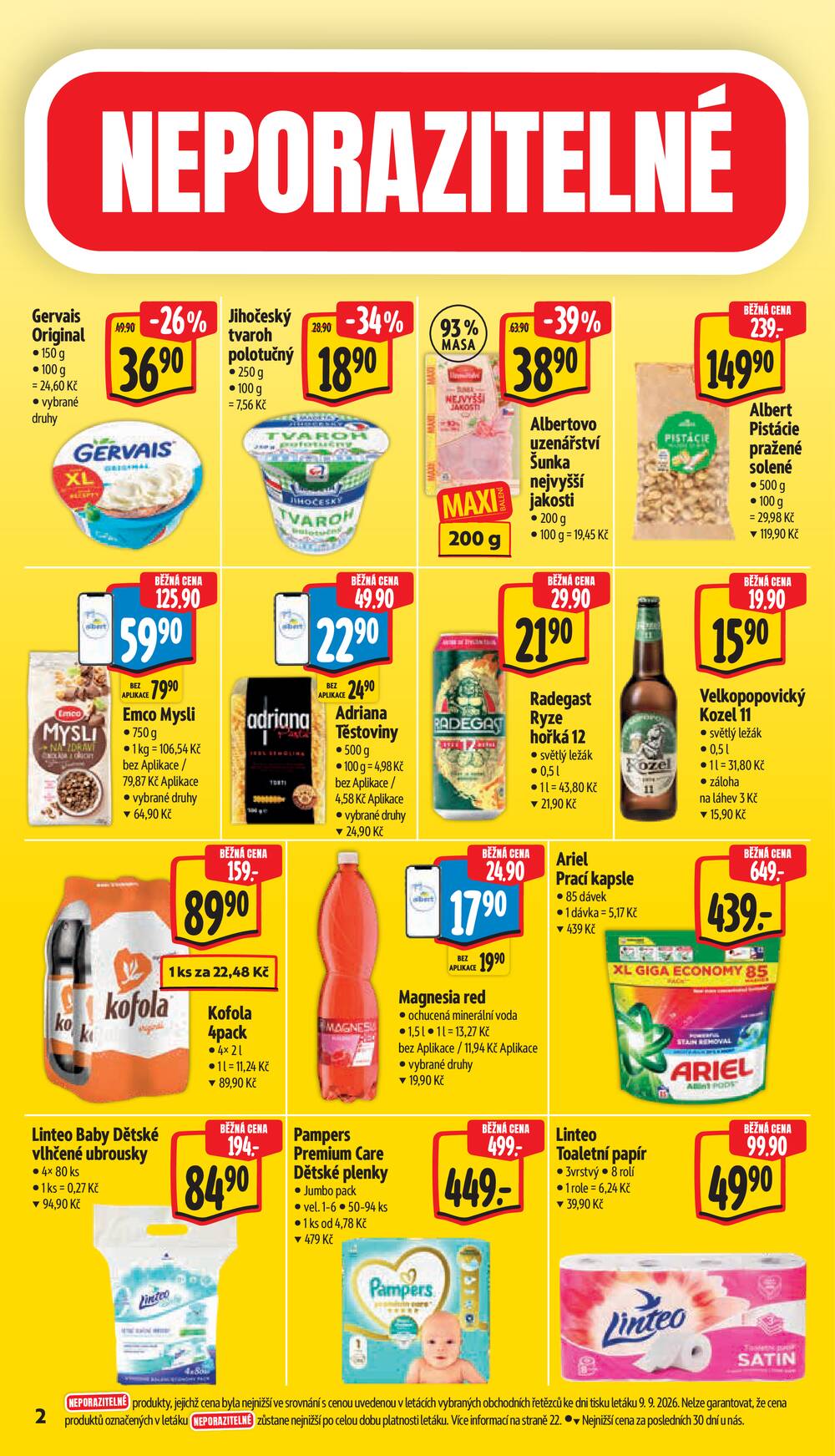 Leták Albert - Albert  Hypermarket od 16.9. do 22.9.2026 - strana 2
